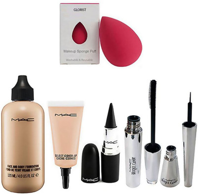 GLORIST Puff , Face And Body Foundation , Eyeliner And Mascara , Eyelashes , Stick K. , Select Cover Up Concealer(Set of 6)
GLORIST Puff , Face And Body Foundation , Eyeliner And Mascara , Eyelashes , Stick K. , Select Cover Up Concealer(Set of 6)