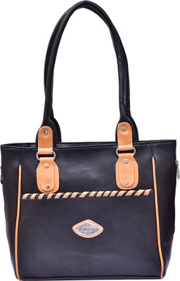 Al Jazeera Shoulder Bag(Black, Tan)