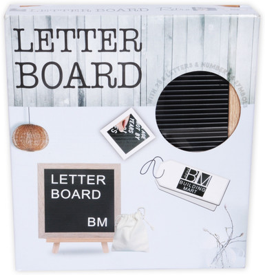 MWG Exports Co 10*10 Inch Felt Letterboard Kids Toy Play Board Easel with 288 Letters, Numbers & Symbols(Multicolor)
MWG Exports Co 10*10 Inch Felt Letterboard Kids Toy Play Board Easel with 288 Letters, Numbers & Symbols(Multicolor)