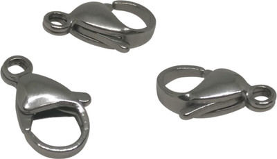 Aumni Crafts Jewellery Making Lobster Clasps Tarnish Resistant Stainless Steel 15x9x4mm Lobster Claw Silver Color (Pack of 10 sets)
Aumni Crafts Jewellery Making Lobster Clasps Tarnish Resistant Stainless Steel 15x9x4mm Lobster Claw Silver Color (Pack of 10 sets)