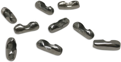Aumni Crafts Jewellery Making Ball Chain Joiners Tarnish Resistant Stainless Steel 9x3.5x3mm For Ball Chains upto 2mm Tube Silver Color (Pack of 20 pieces)
Aumni Crafts Jewellery Making Ball Chain Joiners Tarnish Resistant Stainless Steel 9x3.5x3mm For Ball Chains upto 2mm Tube Silver Color (Pack of 20 pieces)