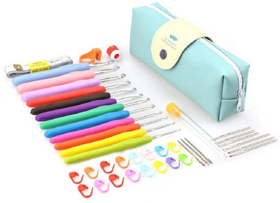 Aeoss 41Pack Crochet Hooks Set Ergonomic Soft Handles Needles for Arthritic Hands,Aluminum Blunt Needles,Knitting Needle, 2.0mm-8.0mm …
Aeoss 41Pack Crochet Hooks Set Ergonomic Soft Handles Needles for Arthritic Hands,Aluminum Blunt Needles,Knitting Needle, 2.0mm-8.0mm …