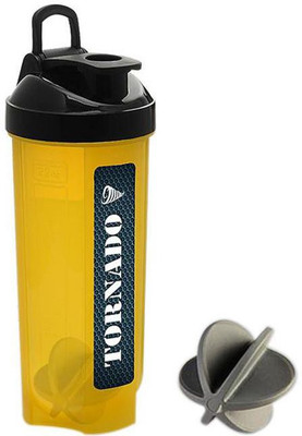 Minura MGH129Yel 700 ml Shaker(Pack of 1, Yellow)