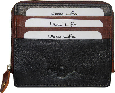 Ubai Lifa Genuine Leather Black and Brown 6 Card Holder(Set of 1, Black)
Ubai Lifa Genuine Leather Black and Brown 6 Card Holder(Set of 1, Black)