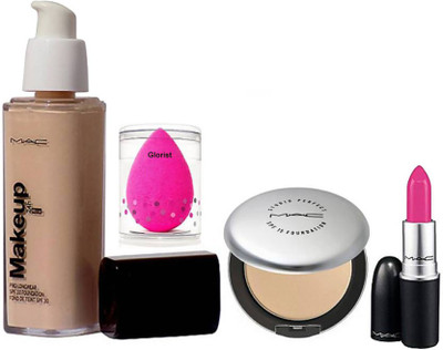glorist Puff, Makeup Pro Longwear Foundation Spf 10,Studio Prefect Compact,Candy Yum-yum Lipstick(Set of 4)
glorist Puff, Makeup Pro Longwear Foundation Spf 10,Studio Prefect Compact,Candy Yum-yum Lipstick(Set of 4)