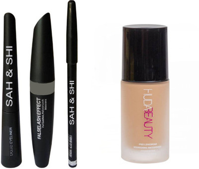 Sah&Shi Eyebrow Black Pencil With Mac Mascara & Mac Liquid Eyeliner With Huda Fair Foundation Primer For All Skin Type(Set of 2)
Sah&Shi Eyebrow Black Pencil With Mac Mascara & Mac Liquid Eyeliner With Huda Fair Foundation Primer For All Skin Type(Set of 2)