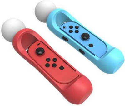 Microware Iplay Switch Somatosensory Game Grip Sports Assist Grip for NS Joy-Con Support Mario Tennis/Taiko Drum Master - Red and Blue Gaming Accessory Kit(Red, Blue, For PC)
Microware Iplay Switch Somatosensory Game Grip Sports Assist Grip for NS Joy-Con Support Mario Tennis/Taiko Drum Master - Red and Blue Gaming Accessory Kit(Red, Blue, For PC)