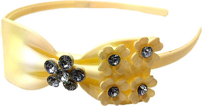 Proplady Partywear Stylish Rhinestone Stud Matte Finish Bow Hair Band for Girls & Women|Wedding Hair Accessories|Designer Hair Band, Head Band, Hair Chain(Beige)
Proplady Partywear Stylish Rhinestone Stud Matte Finish Bow Hair Band for Girls & Women|Wedding Hair Accessories|Designer Hair Band, Head Band, Hair Chain(Beige)