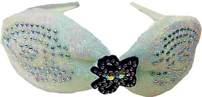 Proplady Partywear Stylish Rhinestone Stud Vibrant Velvet Bow Hair Band for Girls & Women|Wedding Hair Accessories|Designer Hair Band, Head Band, Hair Chain(White)
Proplady Partywear Stylish Rhinestone Stud Vibrant Velvet Bow Hair Band for Girls & Women|Wedding Hair Accessories|Designer Hair Band, Head Band, Hair Chain(White)