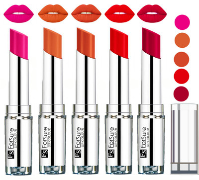 Forsure Best Collection Velvet Matte Lip Color(Rose Pink,Nude,Brick Nude,Hot Red,Magenta, 20 g)
Forsure Best Collection Velvet Matte Lip Color(Rose Pink,Nude,Brick Nude,Hot Red,Magenta, 20 g)