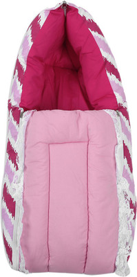 Bacati Mix N Match Pink Zigzag Reversible Baby Sleeping Bag(Multicolor, Aqua