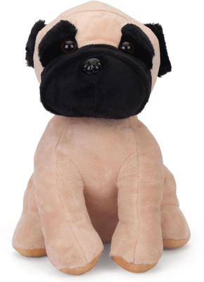 My Baby Excels Pug Dog in Sitting Pose -- 30 cm - 30 cm(Multicolor)
