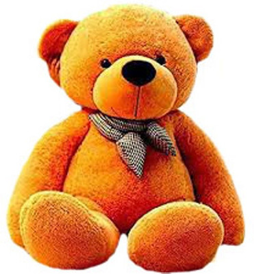 RVA 3 Feet Huggable Teddy Bear With Neck Bow ( Brown) - 91 cm(Brown)