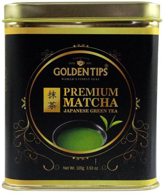 Golden Tips Premium Matcha Tea Box(0.1 g)