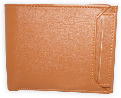 Element Cart Men Casual Brown Artificial Leather Wallet(4 Card Slots)