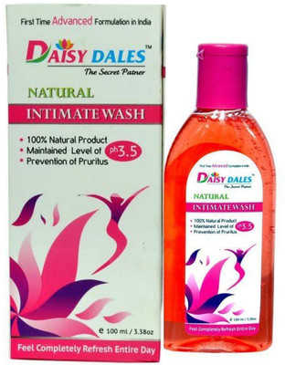 daisy dales Natural Intimate Wash for Women 100ml Intimate Wash(100 ml, Pack of 1)
daisy dales Natural Intimate Wash for Women 100ml Intimate Wash(100 ml, Pack of 1)