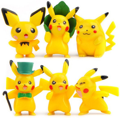 Toy Mela Pokemon GO Pokeball Set Of 6 Pcs. Pikachu Leaf Action Figure Toys For Kids(Yellow)
Toy Mela Pokemon GO Pokeball Set Of 6 Pcs. Pikachu Leaf Action Figure Toys For Kids(Yellow)
