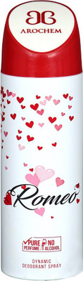 AROCHEM ROMEO DYNAMIC PURE DEODORANT Deodorant Spray - For Men & Women(200 ml)
AROCHEM ROMEO DYNAMIC PURE DEODORANT Deodorant Spray - For Men & Women(200 ml)