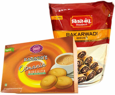 Mithai4all Diwali Gift Hamper of Osmania Biscuits, Bakarwadi with Paper Bag Combo(1 Hamper)
Mithai4all Diwali Gift Hamper of Osmania Biscuits, Bakarwadi with Paper Bag Combo(1 Hamper)