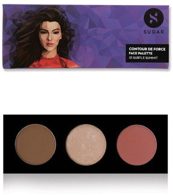 Sugar Contour De Force Face Palette 01 Subtle Summit