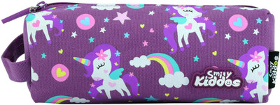 smily kiddos pencil bags Pencil(Purple)