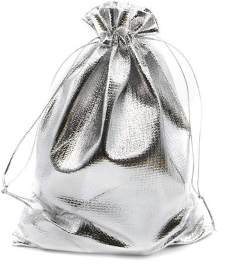 SYGA Set of 20 Silver Multi-Purpose Drawstring Bag Candy Pouch Jewellery Pouch (13x18cm) Pouch(Silver)
SYGA Set of 20 Silver Multi-Purpose Drawstring Bag Candy Pouch Jewellery Pouch (13x18cm) Pouch(Silver)