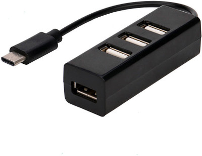 Outre 4 Port USB HUB for MAC || PC || LAPTOP With Type C Connector 3.1 USB Adapter(Black)
Outre 4 Port USB HUB for MAC || PC || LAPTOP With Type C Connector 3.1 USB Adapter(Black)