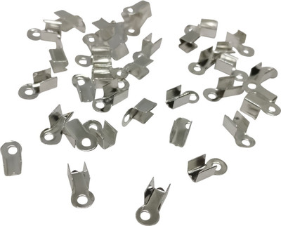 Aumni Crafts Jewellery Making Foldable Crimp Iron Cord Wire Closures 9x4x3.5mm Rectangle Silver Color (Pack of 20 grams, 272 pieces)
Aumni Crafts Jewellery Making Foldable Crimp Iron Cord Wire Closures 9x4x3.5mm Rectangle Silver Color (Pack of 20 grams, 272 pieces)