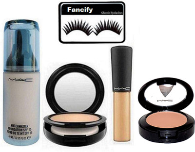 fancify Eyelashes & MatchMaster Foundation , Studio Fix Face Compact , Mineralize Concealer & Starter Blusher(Set of 5)
fancify Eyelashes & MatchMaster Foundation , Studio Fix Face Compact , Mineralize Concealer & Starter Blusher(Set of 5)