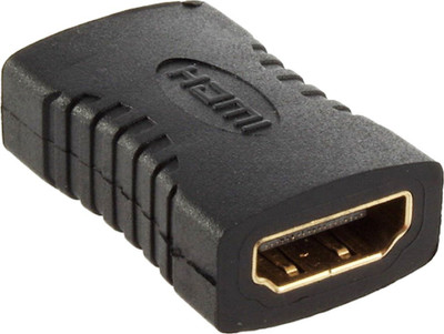 smacc HDMI Female to Female Coupler Extender Adapter Connector F/F for HDTV HDCP 1080P HDMI Adapter(Compatible with hdmi cable, Black)
smacc HDMI Female to Female Coupler Extender Adapter Connector F/F for HDTV HDCP 1080P HDMI Adapter(Compatible with hdmi cable, Black)