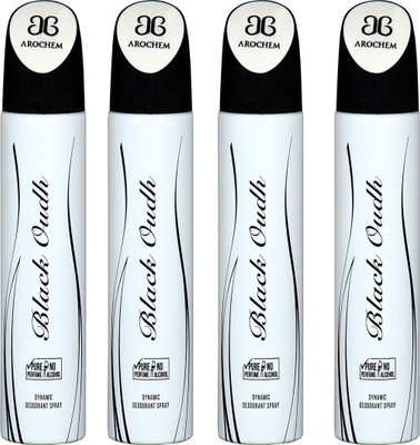 AROCHEM BLACK OUDH , BLACK OUDH , BLACK OUDH AND BLACK OUDH DYNAMIC PURE Deodorant Spray - For Men & Women(200 ml, Pack of 4)
AROCHEM BLACK OUDH , BLACK OUDH , BLACK OUDH AND BLACK OUDH DYNAMIC PURE Deodorant Spray - For Men & Women(200 ml, Pack of 4)