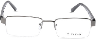 Titan Half Rim Rectangle Frame(127 mm