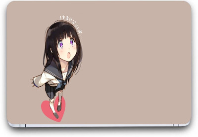 Gallery 83 ® cute girl Exclusive High Quality Laptop Decal, laptop skin sticker 15.6 inch (15 x 10) Inch G83_skin_4162new Vinyl Laptop Decal 15.6