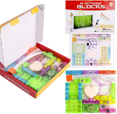 Planet of Toys Integrated Circuit Building Blocks Scientific Educational Toy - 120 Projects(Multicolor)
Planet of Toys Integrated Circuit Building Blocks Scientific Educational Toy - 120 Projects(Multicolor)