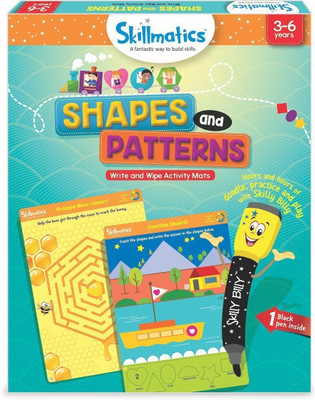 Skillmatics Shapes and Patterns 3-6 Years(Blue)