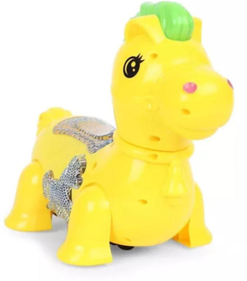 TOYGALAXY Musical Horse Toy with lights(Yellow)
TOYGALAXY Musical Horse Toy with lights(Yellow)