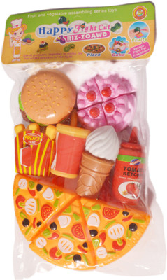 Craftoy Fast Food Pretend Play Pizza Set Toy for Kids …