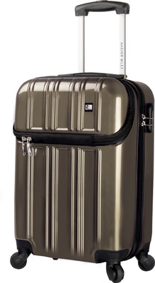 Nasher Miles New York 4 Wheel 56cm / " ABS & PC Hard Sided Cabin Luggage - Trolley/Travel/Tourist Bag (Bronze) Cabin Luggage - inch(Gold
Nasher Miles New York 4 Wheel 56cm / " ABS & PC Hard Sided Cabin Luggage - Trolley/Travel/Tourist Bag (Bronze) Cabin Luggage - inch(Gold