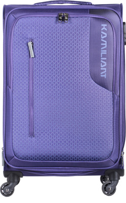 Kamiliant Kojo Spinner Soft Trolley 69 cm (Purple) Expandable Check-in Luggage - inch(Purple
Kamiliant Kojo Spinner Soft Trolley 69 cm (Purple) Expandable Check-in Luggage - inch(Purple