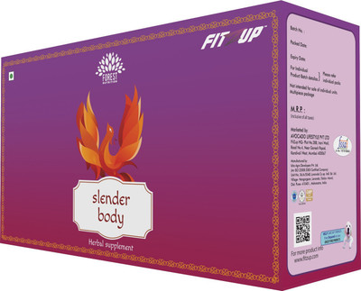 FitZup Slender Body Kit, Herbal, Fat Loss/Weight Loss Supplement, 270 Tablets/Capsules(270 No)
FitZup Slender Body Kit, Herbal, Fat Loss/Weight Loss Supplement, 270 Tablets/Capsules(270 No)