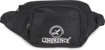 LIMERENCE BlACK_1680 waist pouch(Black)