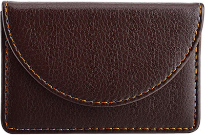 KHAN's Trading Men Brown Genuine Leather, Artificial Leather Card Holder(10 Card Slots)
KHAN's Trading Men Brown Genuine Leather, Artificial Leather Card Holder(10 Card Slots)