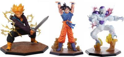 Toy Mela Dragon Ball Z DBZ Set Of 3 Pcs. Super Saiyan Trunks, Goku Spirit Bomb Collection, Frieza Action Figure(Multicolor)
Toy Mela Dragon Ball Z DBZ Set Of 3 Pcs. Super Saiyan Trunks, Goku Spirit Bomb Collection, Frieza Action Figure(Multicolor)
