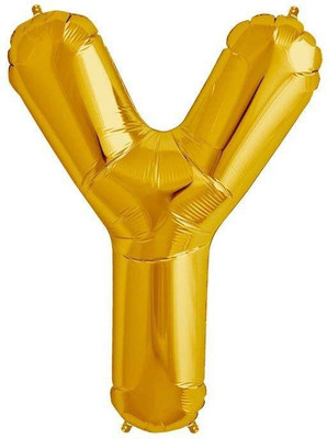 teple Solid (16 Inch) Y Alphabet Balloon Happy Birthday Letter Foil Balloons / Birthday Party Supplies / Happy Birthday Balloons For Party Decoration - Golden Balloon (Gold, Pack of 1) Letter Balloon(Gold, Pack of 1)
teple Solid (16 Inch) Y Alphabet Balloon Happy Birthday Letter Foil Balloons / Birthday Party Supplies / Happy Birthday Balloons For Party Decoration - Golden Balloon (Gold, Pack of 1) Letter Balloon(Gold, Pack of 1)