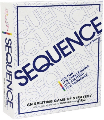 Toy Arena SEQUENCE Fun The Board Game Family & Friend Party Time Board Game
Toy Arena SEQUENCE Fun The Board Game Family & Friend Party Time Board Game