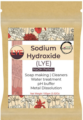 AGM BIOTECH Sodium Hydroxide (100 gm) Professional Grade, Great For Opening & Removing Clogs, Soap Making & Cleaners(100 g)
AGM BIOTECH Sodium Hydroxide (100 gm) Professional Grade, Great For Opening & Removing Clogs, Soap Making & Cleaners(100 g)