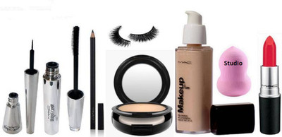 studio Sponge Puff With Brook Candy Eyeliner & Mascara, make up Foundation, Fix Compact, Lustre Lipstick, Pencil Kajal, Eyelashes(Set of 8)
studio Sponge Puff With Brook Candy Eyeliner & Mascara, make up Foundation, Fix Compact, Lustre Lipstick, Pencil Kajal, Eyelashes(Set of 8)