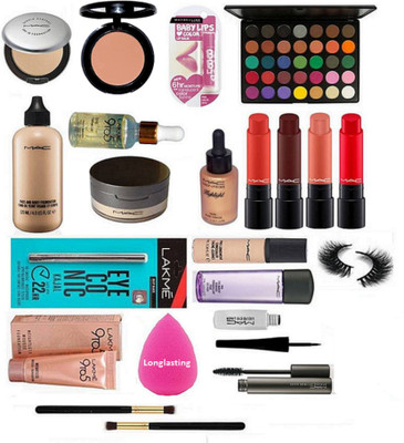 Longlasting Sponge Puff,Makeup Brush 2 &. Zoom Lash Mascara,Liquid Eyeliner,Face Loose Powder,Liptensity Lipstick Set Of 4,Prep+Prime Highlight,35 Shades Eyeshaodow palette,Blusher,Pressed Compact,Face And Body Foundation,Pro Longwear Concealer,Pro Eye Ma
Longlasting Sponge Puff,Makeup Brush 2 &. Zoom Lash Mascara,Liquid Eyeliner,Face Loose Powder,Liptensity Lipstick Set Of 4,Prep+Prime Highlight,35 Shades Eyeshaodow palette,Blusher,Pressed Compact,Face And Body Foundation,Pro Longwear Concealer,Pro Eye Ma