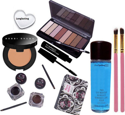 Longlasting Silicon Puff&Mac Makeup Brush2,Bobbi Brown Concealer&Mac 8Shade Eyeshadow Palette&Mac Hello Kitty Eyeliner&Mac Haute Naughty Mascara&Mac Pro Eye Makeup Remover(Set of 8)
Longlasting Silicon Puff&Mac Makeup Brush2,Bobbi Brown Concealer&Mac 8Shade Eyeshadow Palette&Mac Hello Kitty Eyeliner&Mac Haute Naughty Mascara&Mac Pro Eye Makeup Remover(Set of 8)