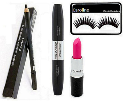 caroline Eyelashes, Eyeliner 2 In 1 And Mascara , Pencil Kaj. , Matte Finish Lipstick(Set of 4)
caroline Eyelashes, Eyeliner 2 In 1 And Mascara , Pencil Kaj. , Matte Finish Lipstick(Set of 4)